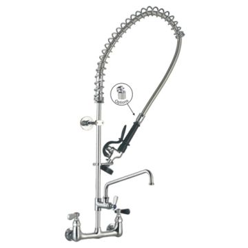 PRE-RINSE 8"(203mm) Faucet Wall Mounted Type 98002-2