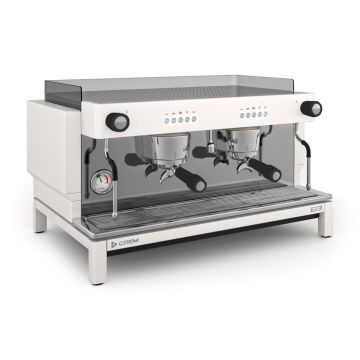 CREM EX3 MAXI 2GR LOW W/OPTIONS (2 STEAM + H/WATER (2SW + 1HW) / 2 DBL + 1 SGL PORTAFILTER)