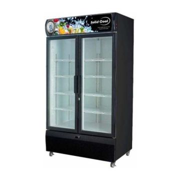 SOLID COOL 2 DOOR DISPLAY CHILLER SC 568L (880 x 610 x 1973 MM) SCBC-M2DB
