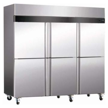 SOLID COOL 6 DOOR UPRIGHT FREEZER 1400L (1810 x 815 x 1950 MM) SCX6DF