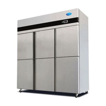 SNOW 6 Door Stainless Steel Combo Refrigerator SS6DUB