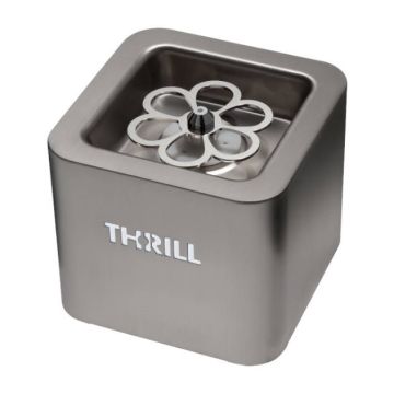 THRILL Glass Chiller Vortex Cube come with  CO2 Gas