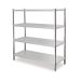 REDOR SS 4 TIER RACK - SOLID (1500 X 500 X 1550 MM) RS-4TR-5(S)